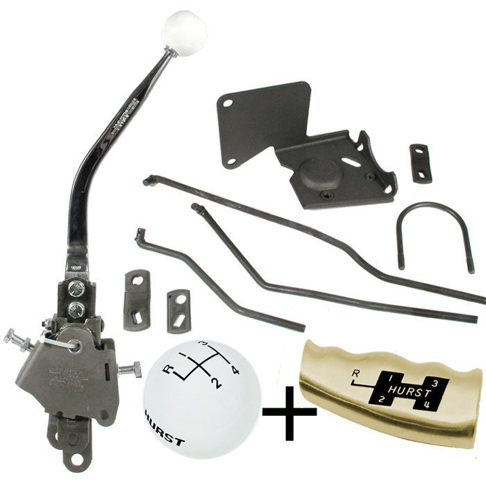 Hurst Comp Plus 4 Speed Shifter Kit Chevy 1968 Nova Muncie Wo Console 3244